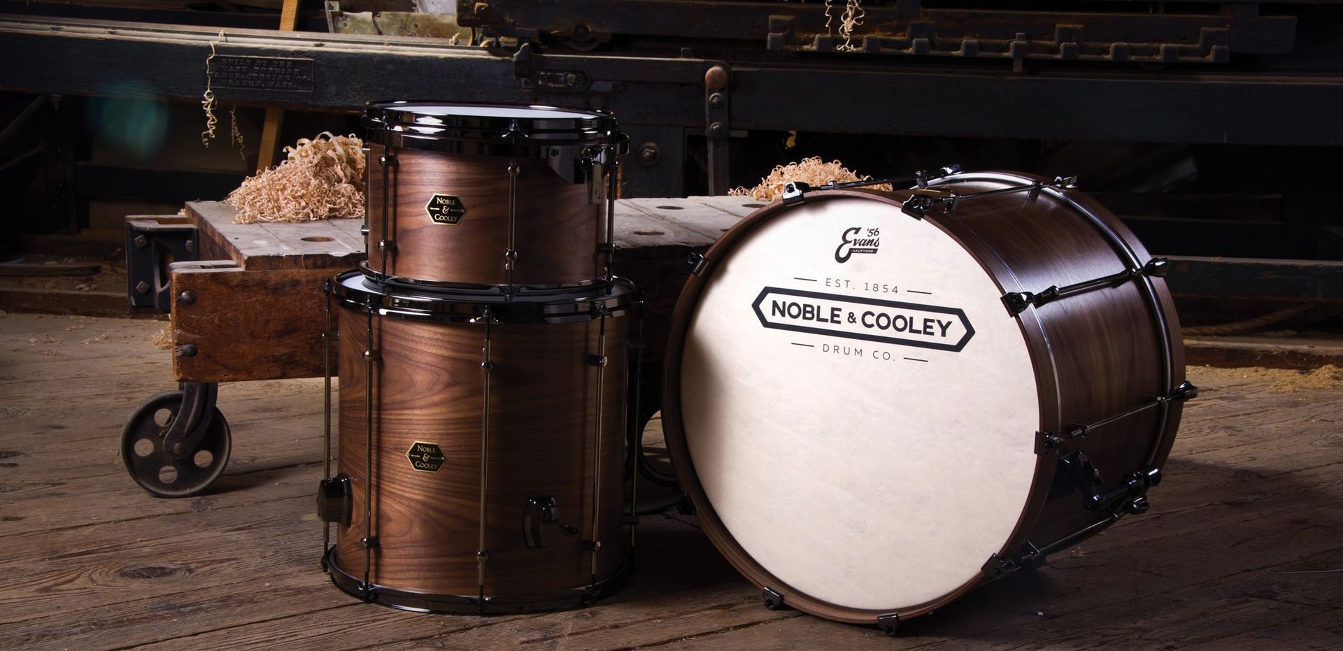Noble and Cooley drums