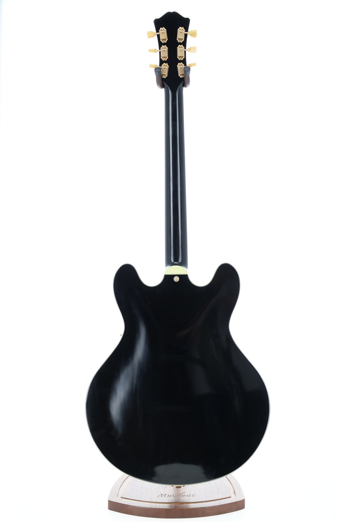 Eastman T59 Limited Truetone Varnish Semi-Hollow Electric Guitar Black - Flamed Maple Laminate