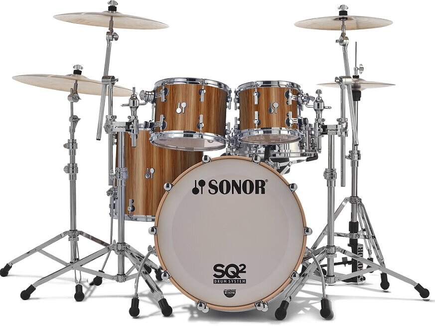 Sonor SQ2 22|16|12|10 Beech Shell Pack - Red Sparkle