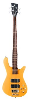 RockBass Streamer Standard 4 String, Honey Violin Transparent Satin