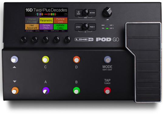 Line 6 POD Go Multi-Effects Processor