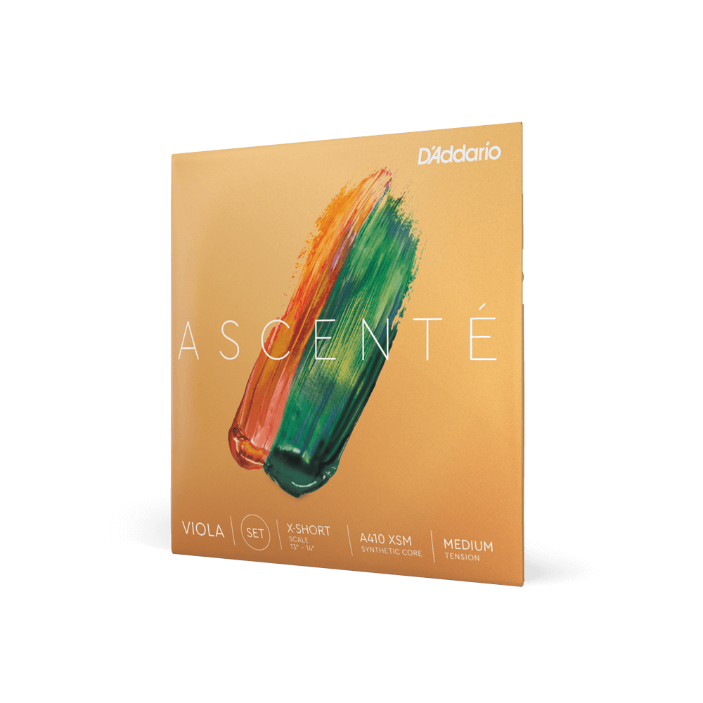 D'Addario Ascenté Viola Strings Extra-Short Scale
