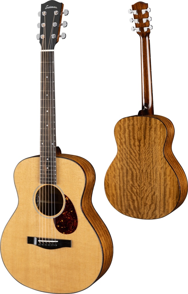 Eastman ACTG2 Deluxe Travel Guitar Natural - Sitka Spruce/Ovangkol