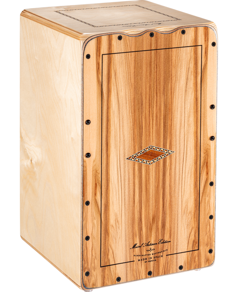 Meinl Artisan Edition Cajon, Seguiriya Line, Indian Heartwood