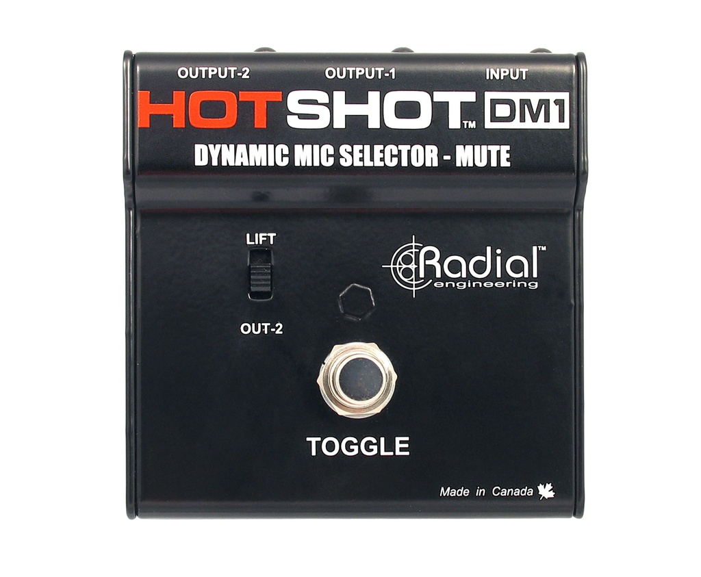 HotShot DM-1 Dynamic Microphone Switcher