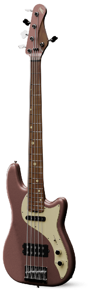 Cave & Canary Galaxia 5-String - Crimson Haze Metallic