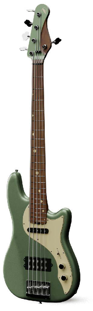 Cave & Canary Galaxia 5-String - Ferngully Metallic