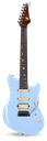 Cave & Canary Meteor Modern 7-String - West Palm Blue