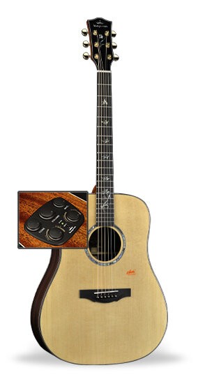 Kepma D1-120A Dreadnought Guitar