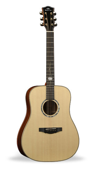 Kepma Elite D2-120 Dreadnought Acoustic Guitar Natural
