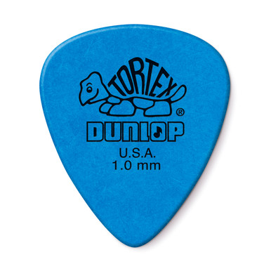 1. Dunlop Tortex Standard Blue 1.00mm bag of 72