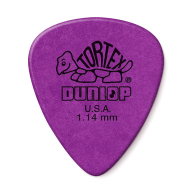 Dunlop Tortex Standard Purple 1.14mm bag of 72