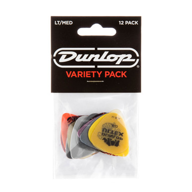 Dunlop Guitar Pick Light-Medium Variety Pack