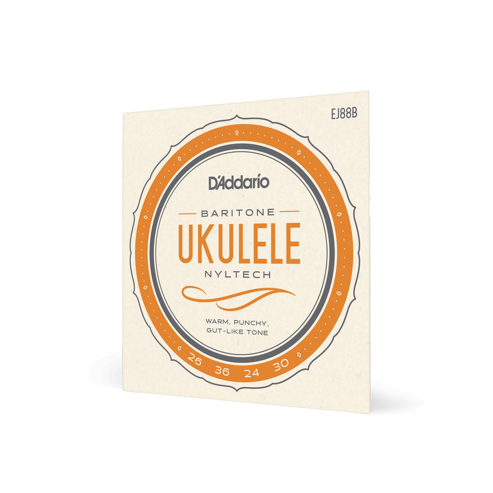 D'Addario EJ88B Baritone Ukulele Strings - Nyltech