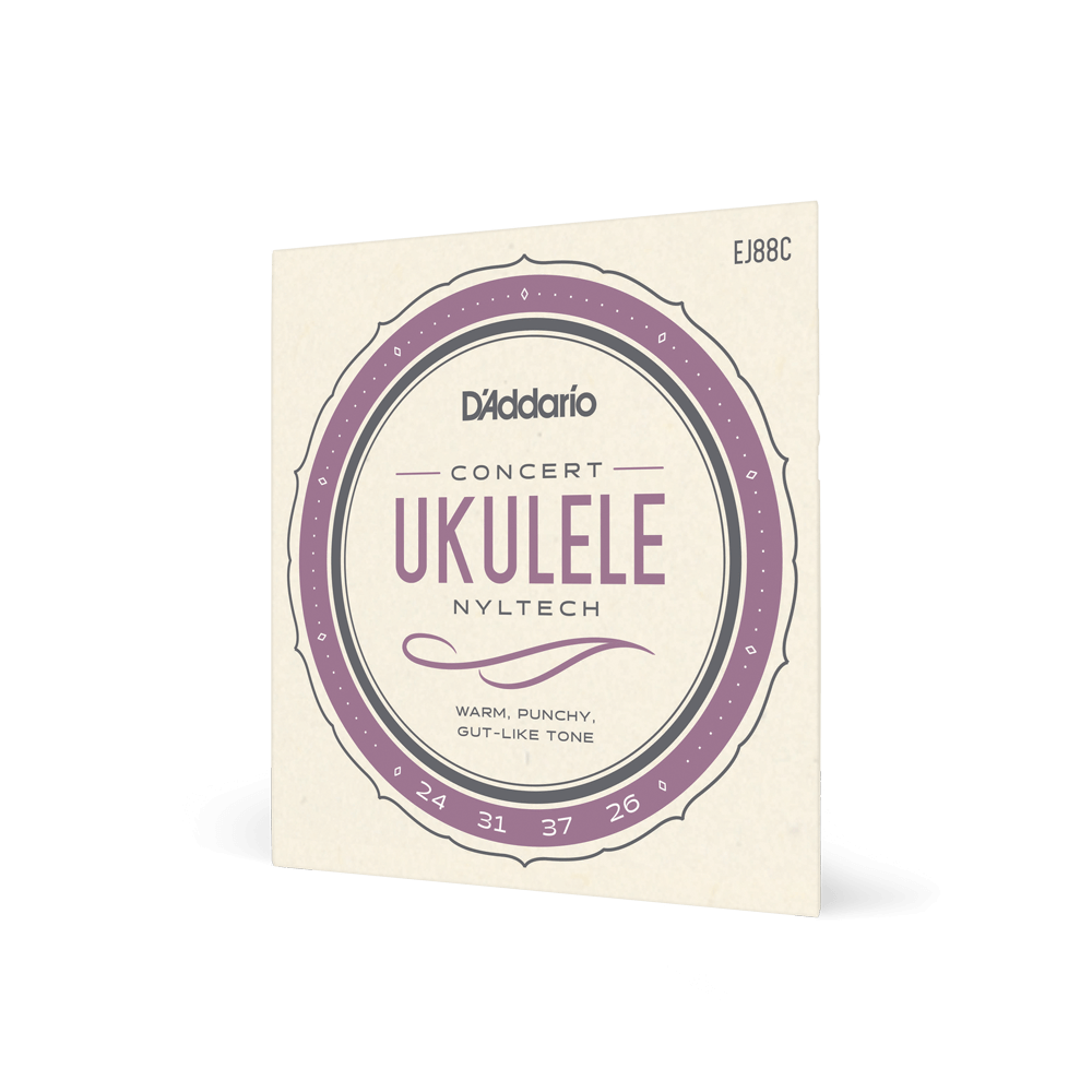 D'Addario EJ88C Concert Ukulele Strings - Nyltech