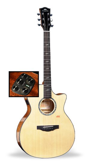 Kepma GA2-150A Grand Auditorium Guitar