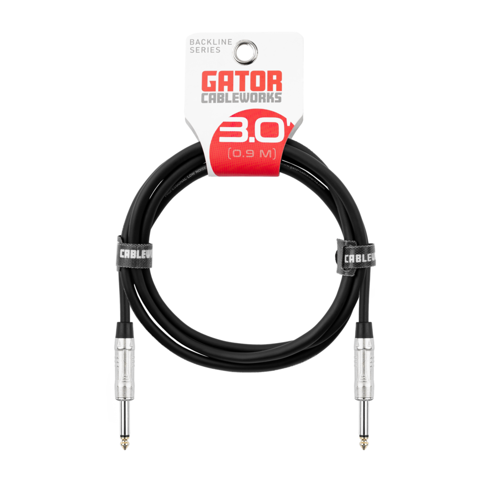 Gator 3 Foot TS Speaker Cable