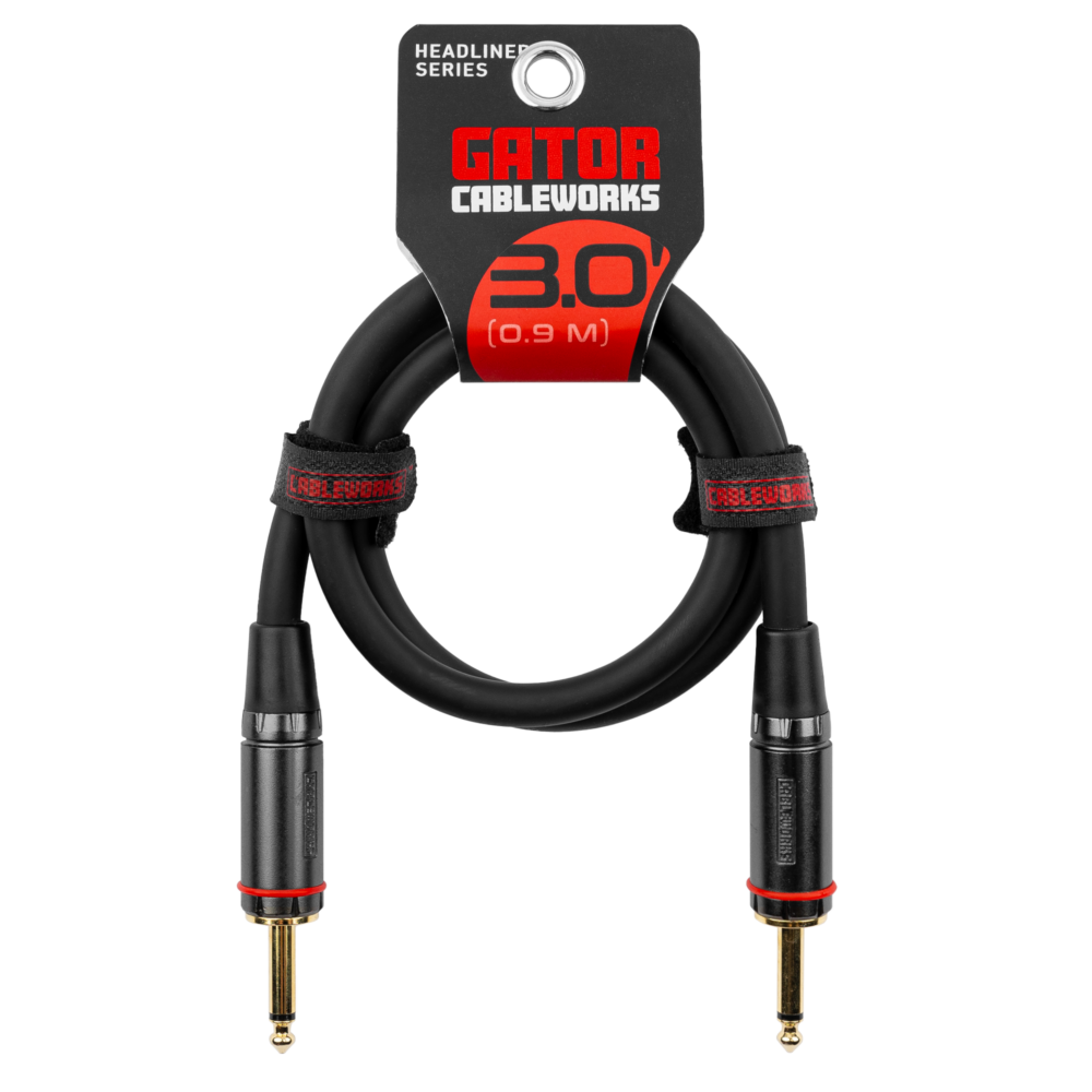 Gator Headliner 3 Foot TS Speaker Cable