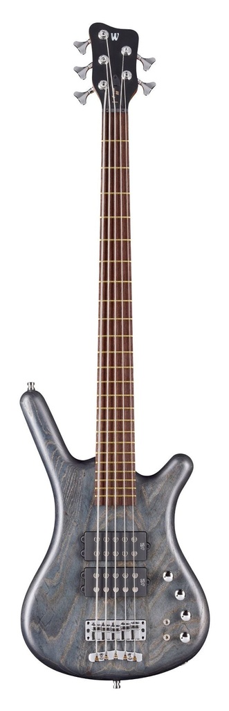 Warwick Pro Series Nirvana Black Transparent Satin Corvette 5 String Bass