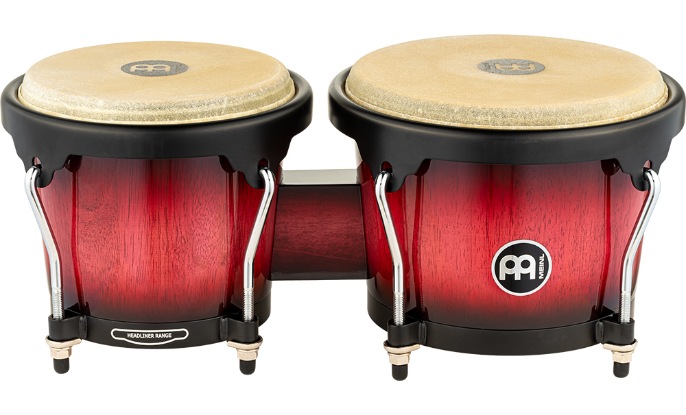 Meinl Headliner Bongos - Wine Red Burst