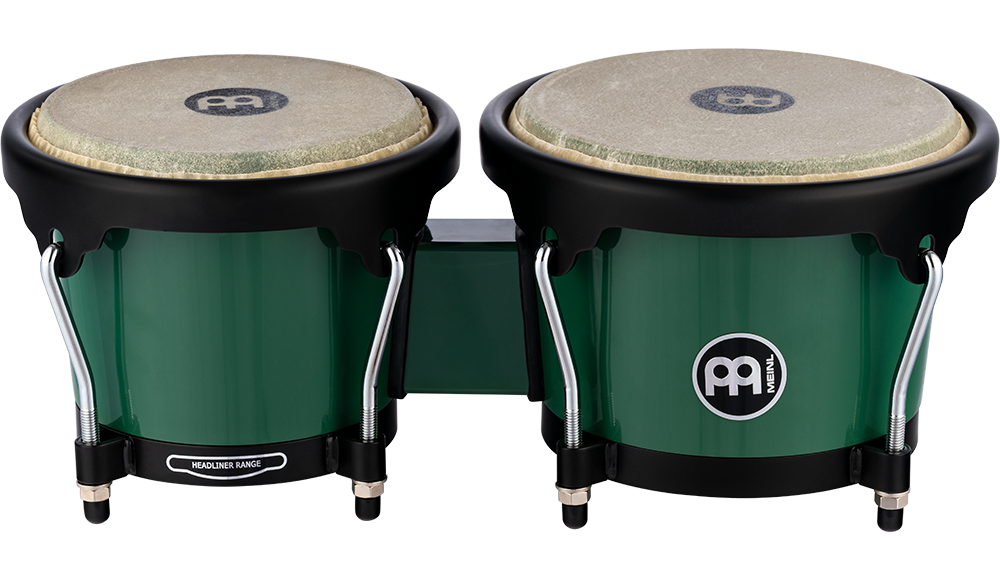 Meinl Journey ABS Bongos - Forest Green