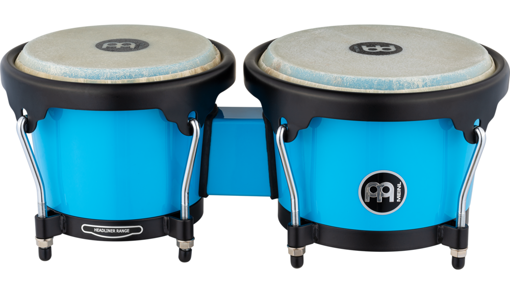 Meinl Journey ABS Bongos - Glacial Blue