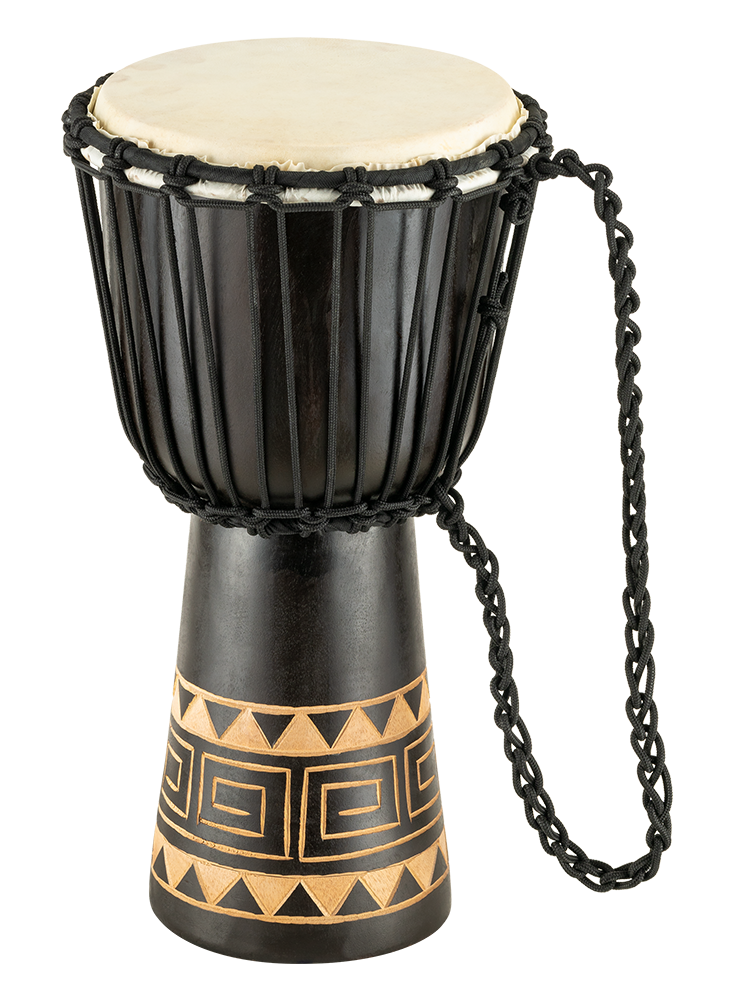 Meinl 8" Rope Tuned Headliner Series Wood Djembe - Congo Series