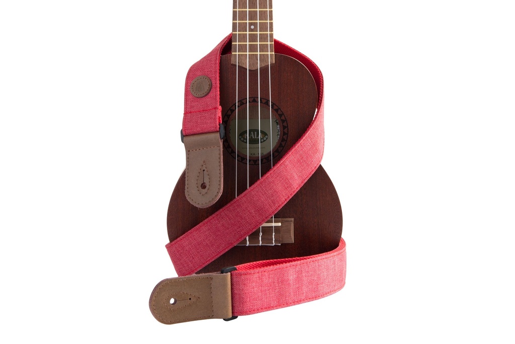 Kala Russian River Red Sonoma Coast Ukulele Strap