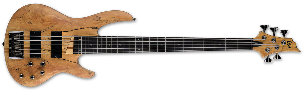 ESP LTD B-205 Spalted Maple Satin 5-String Bass