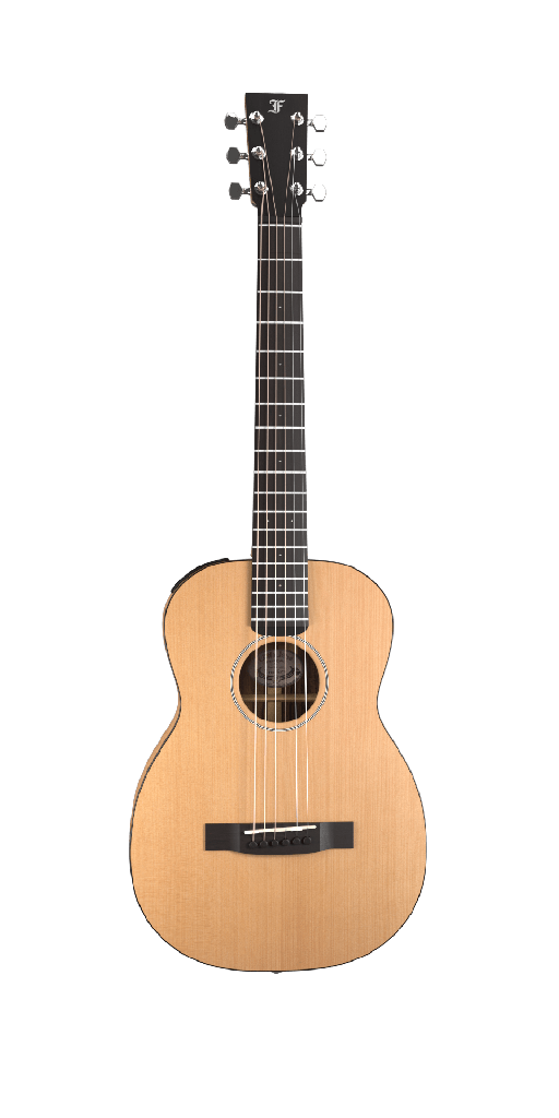 Little Jane Travel Guitar with Western Red Cedar - African Mahogany