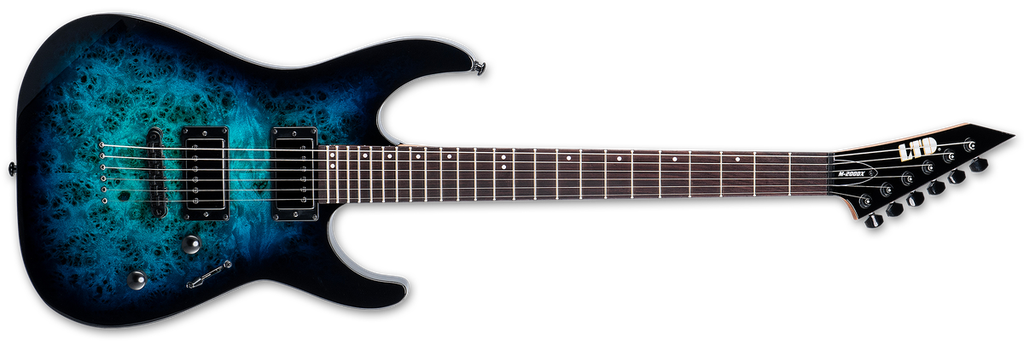 ESP LTD M-200DX NT Electric Guitar - Blue Burst