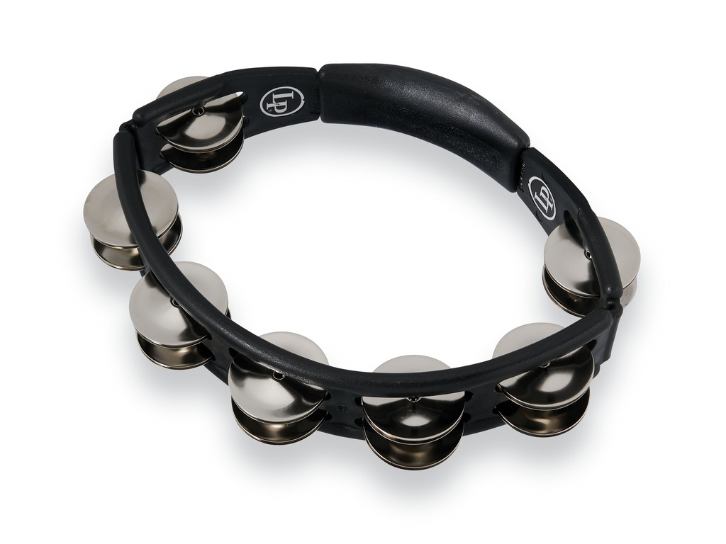 LP Cyclops Handheld Tambourine Black Steel