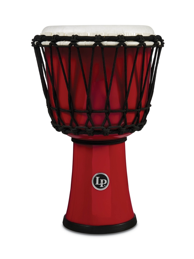 LP World 7" Rope Circle Djembe Red