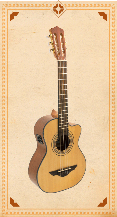 H. Jimenez Voz de Trio Electric Cutaway Requinto