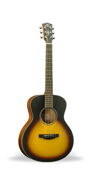 Kepma M3-130ASB Sunburst Mini Guitar