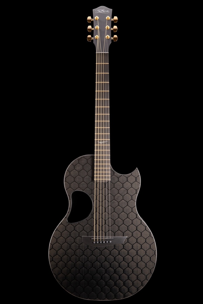 McPherson Carbon Sable Honeycomb Top with Gold Hardware