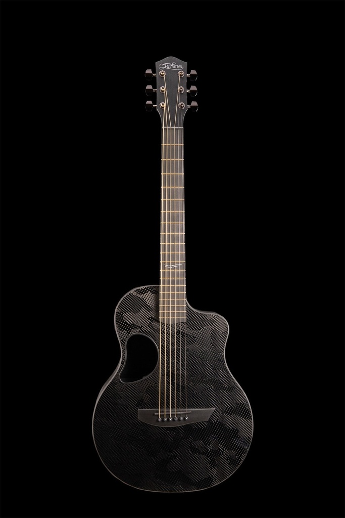 McPherson Touring Carbon Fiber Guitar Camo with Black Hardware