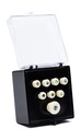 Martin Pearl Inlaid Bridge & Endpins-White