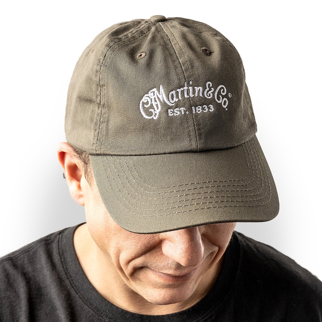 Martin Logo Hat - Olive