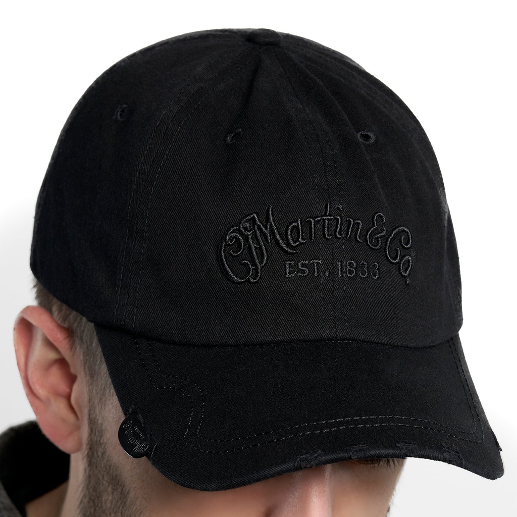 Martin Tone on Tone Pick Hat - Black