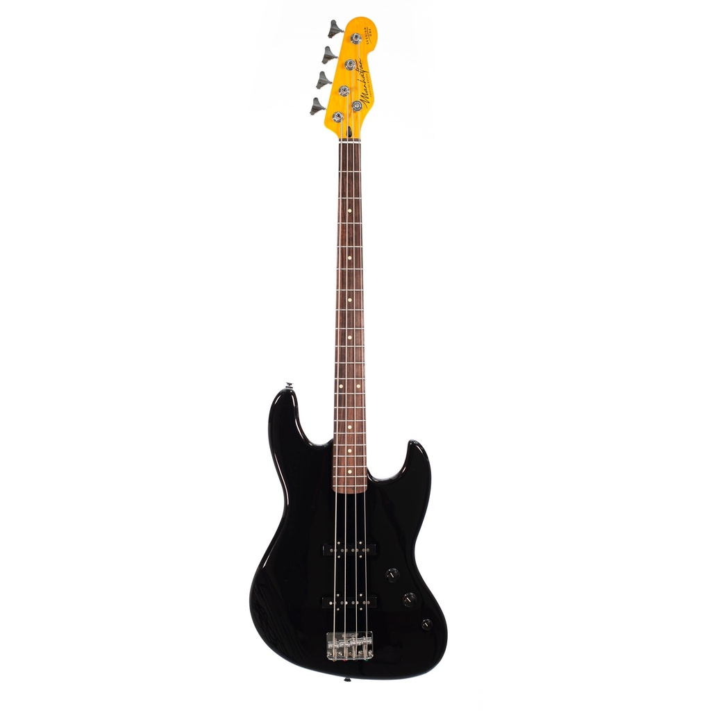 Manhattan Prestige Session One Bass Guitar - Black Gloss