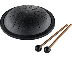 Meinl Sonic Energy Mini Steel Tongue Drum, C Major - Black