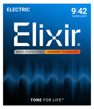 Elixir Electric Nanoweb Light 10-46 Nickel Plated Steel Strings