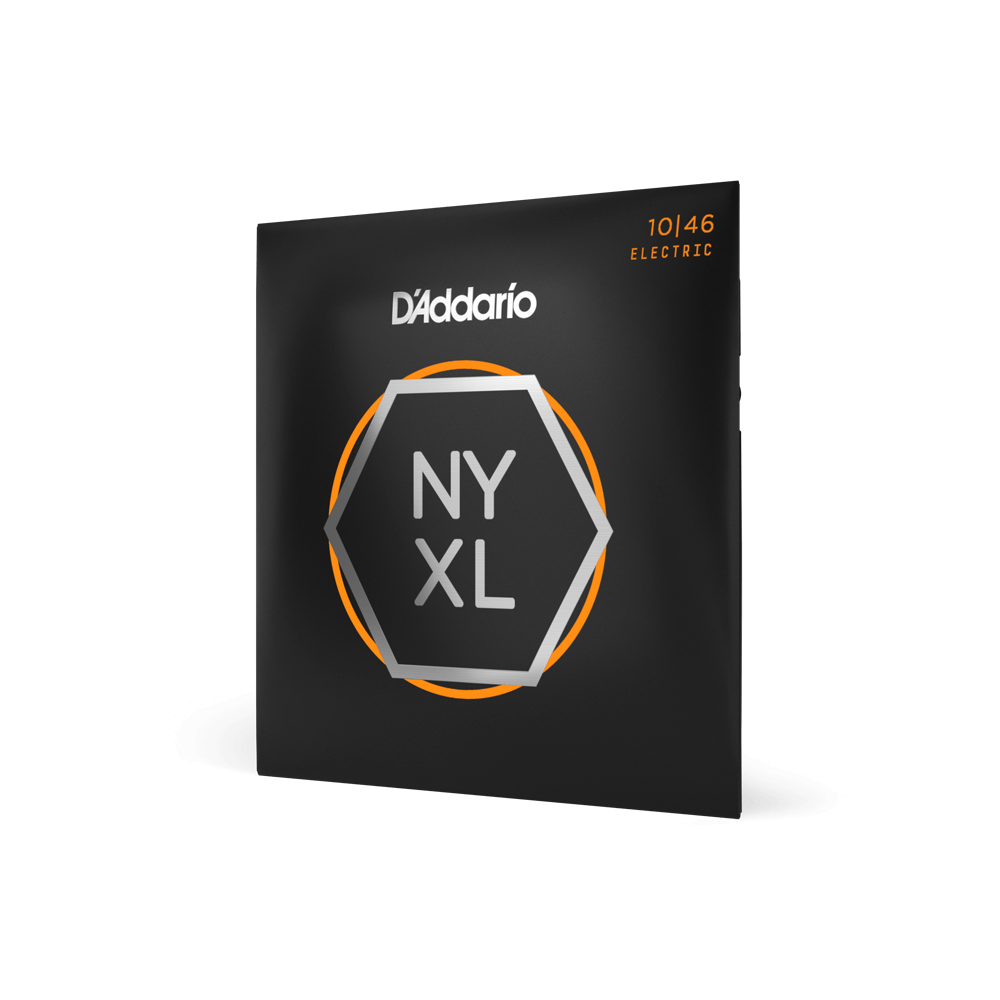 D'Addario NYXL1046-B25 Electric Guitar Strings - NY Steel Core/XL, Regular Light, 25-Pack