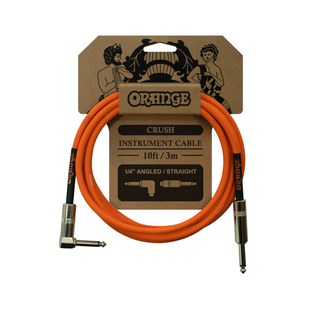 Orange Crush 10ft Instrument Cable ANG/STR