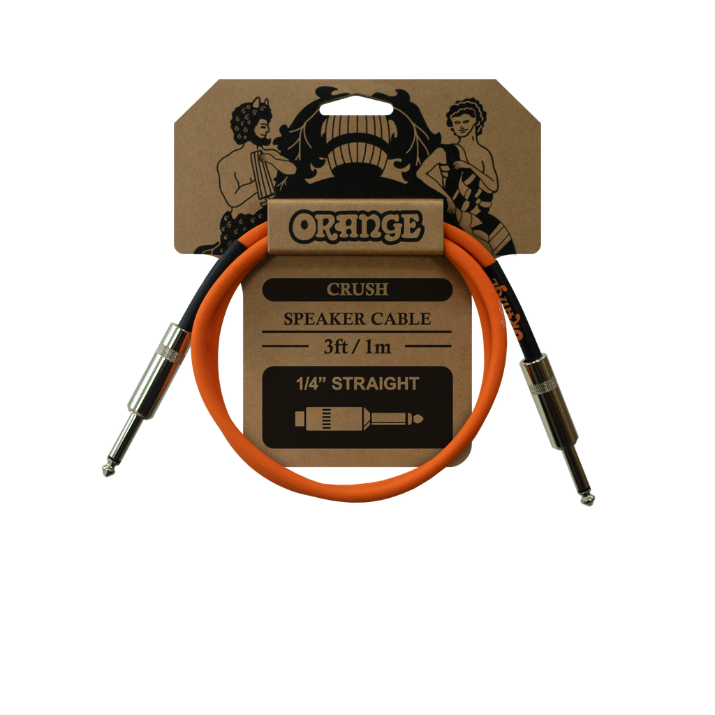Orange Crush 3ft Speaker Cable