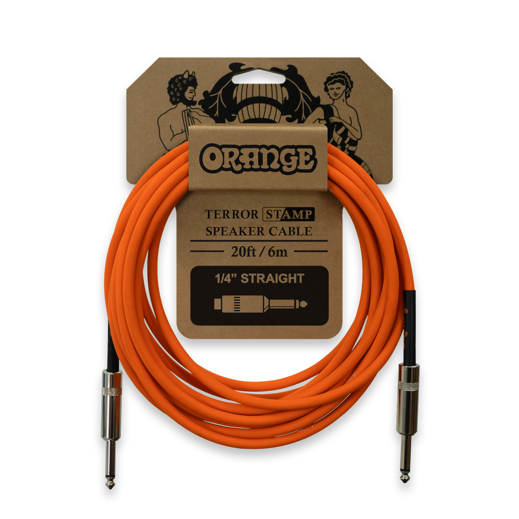Orange Terror Stamp - 20ft Speaker Cable