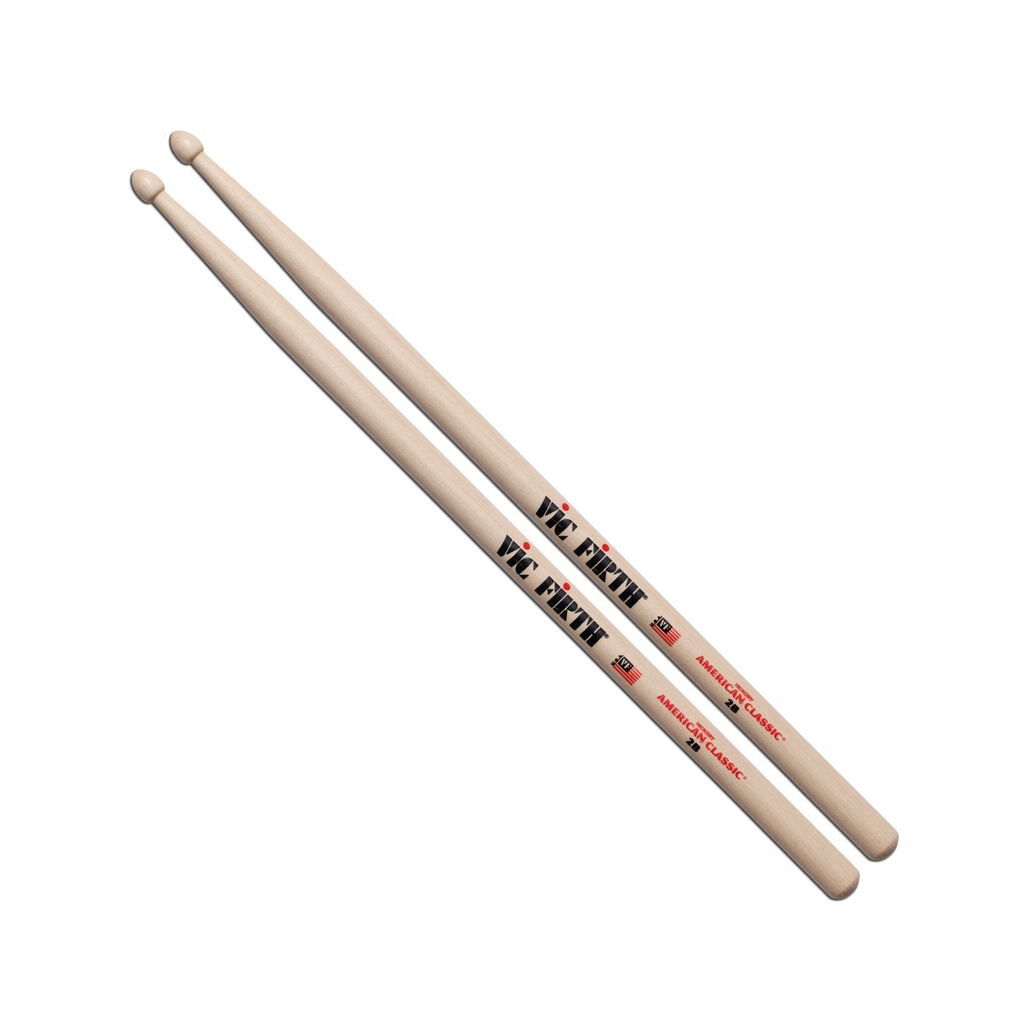 Vic Firth 2B Drumstick 4 Pack
