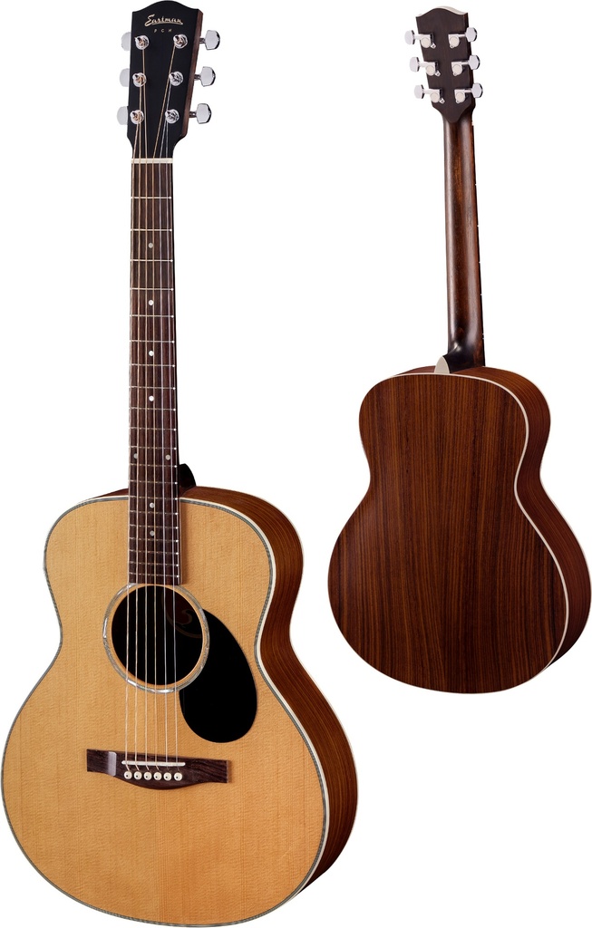 Eastman PCH2 Travel Guitar Natural - Sitka Spruce/Laminated Rosewood