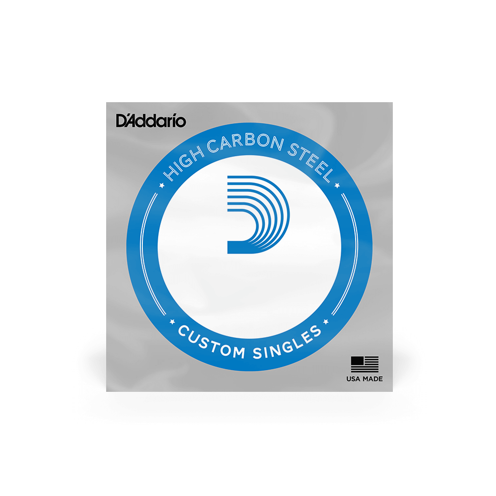 D'Addario PL010-5 Plain Steel Guitar Single String, .010 5-pack